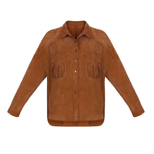 Rens af skindskjorte